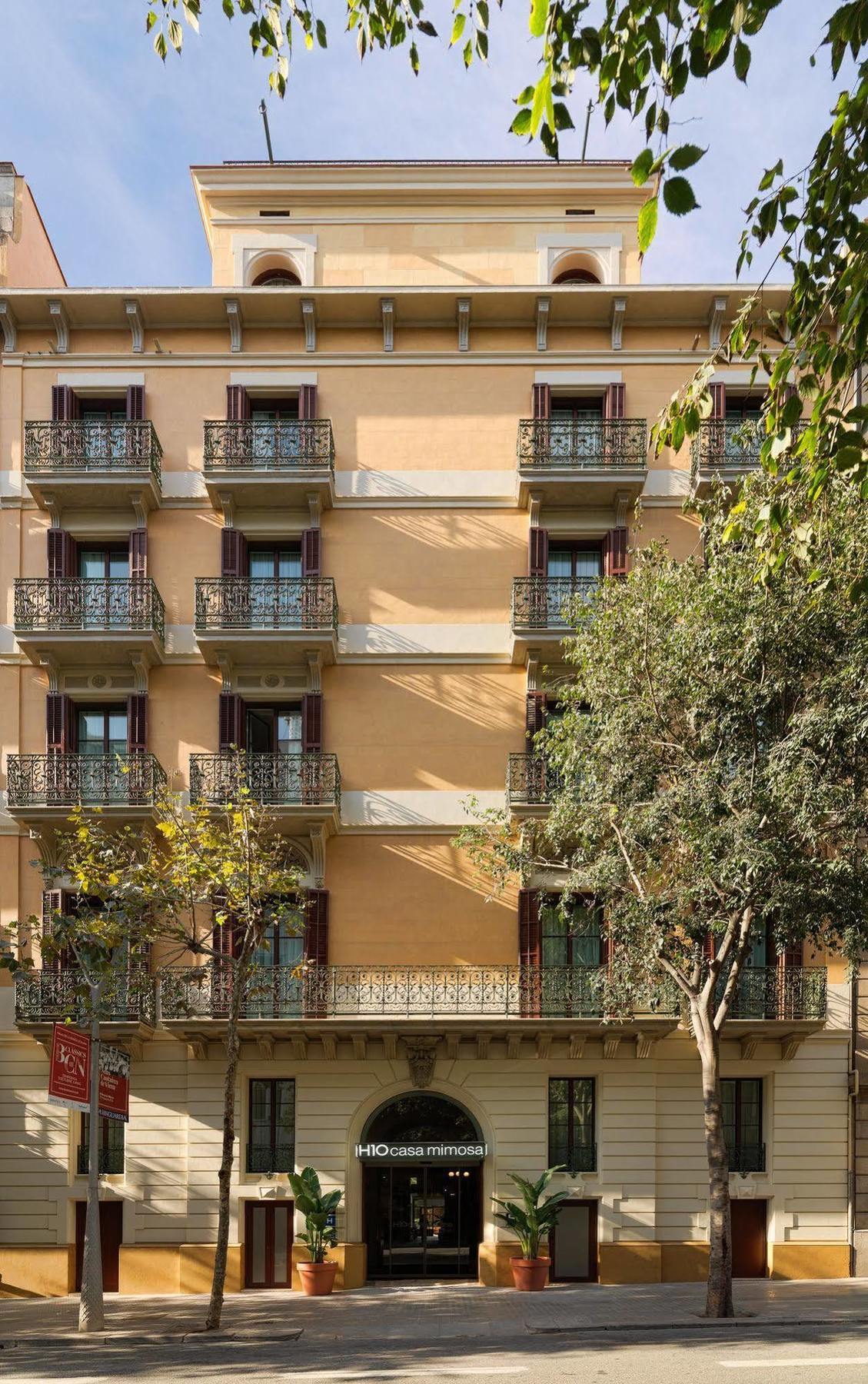 Hotel H10 Casa Mimosa 4* Sup Barcelona Exterior foto